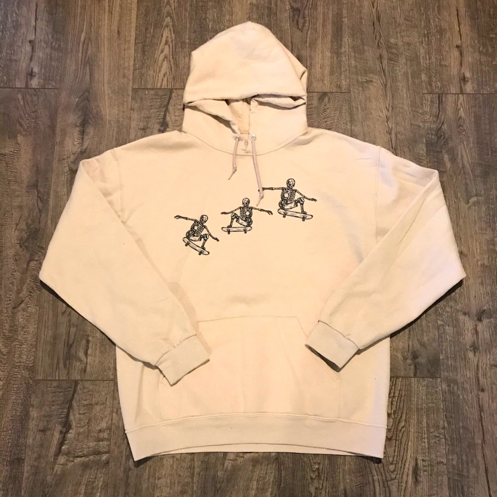 Urban Outfitters Skateboarding Skeletons Hoodie